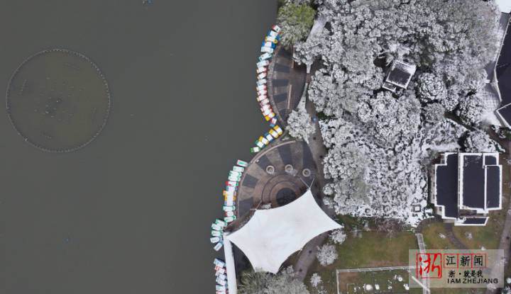 ?湖州：雪繪大地 美景如畫